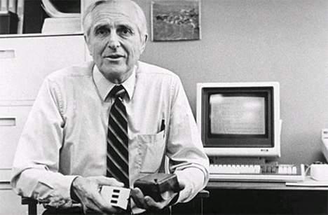 dr douglas engelbart stanford research institute computer mouse