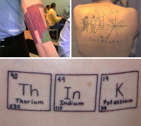 Not all scientific tattoos are