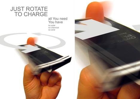 rotel spin to charge phone
