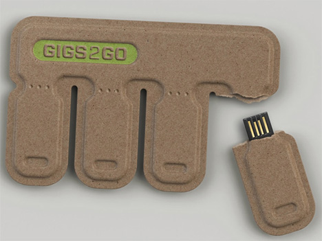 tear off and share usb flash drives