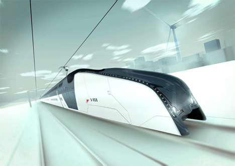 Low carbon high-speed train